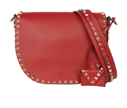 Rockstud Saddle, Leather, Red, MII, DB/CL, 2*